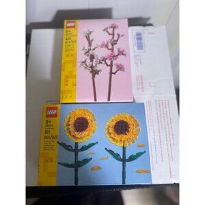 Lego Flower Bundle 40725 & 40524